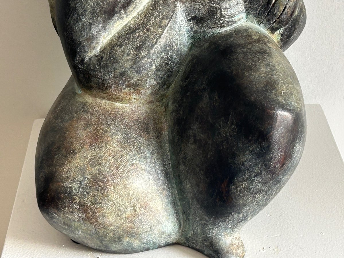 M. Seiz, sculpture en bronze -photo-2