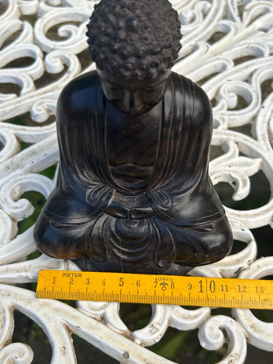 Buddha en bois exotique -photo-6