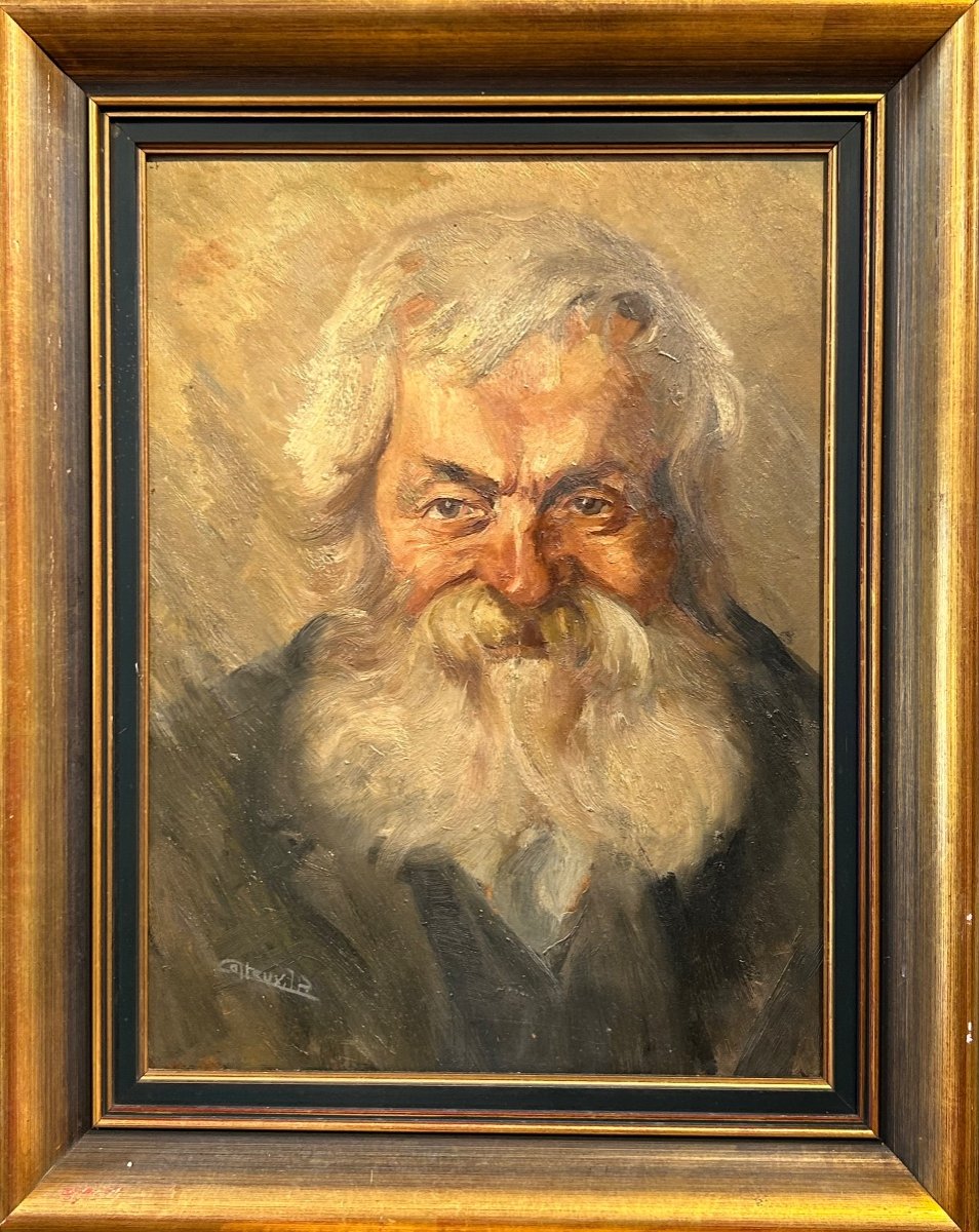 J.p Calteux, peintre luxembourgeois portrait