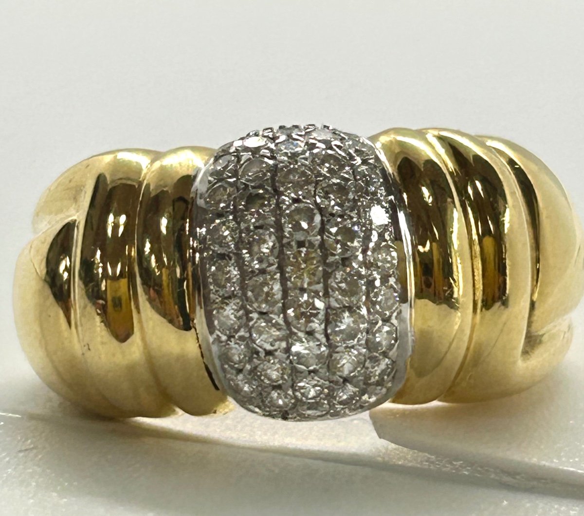 Bague or et brillants -photo-3