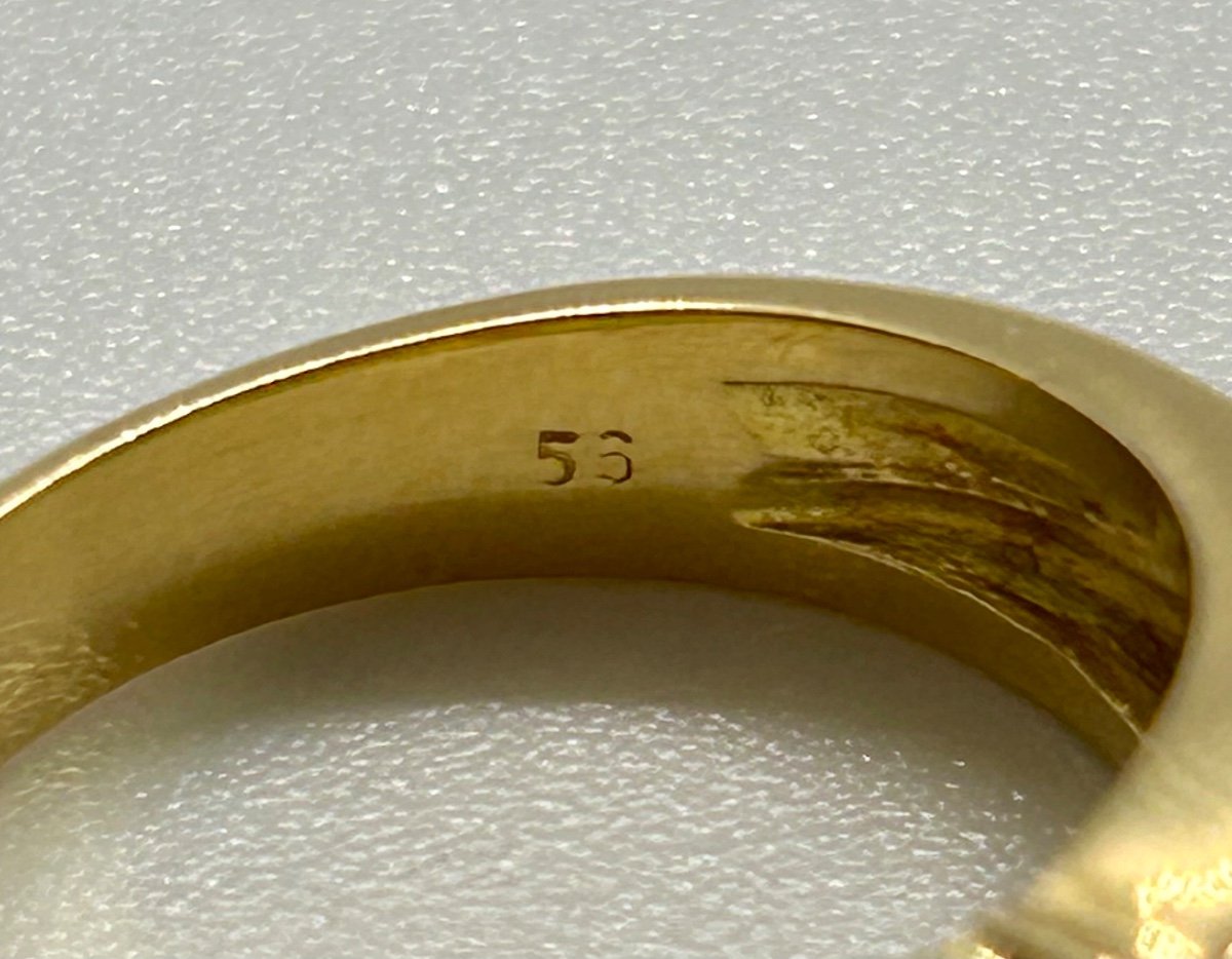 Gold And Diamond Ring-photo-3