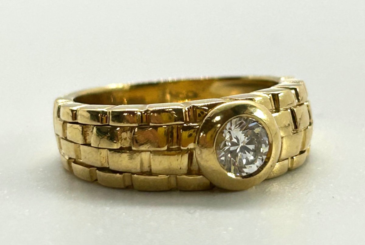 Bague or et brillant -photo-2