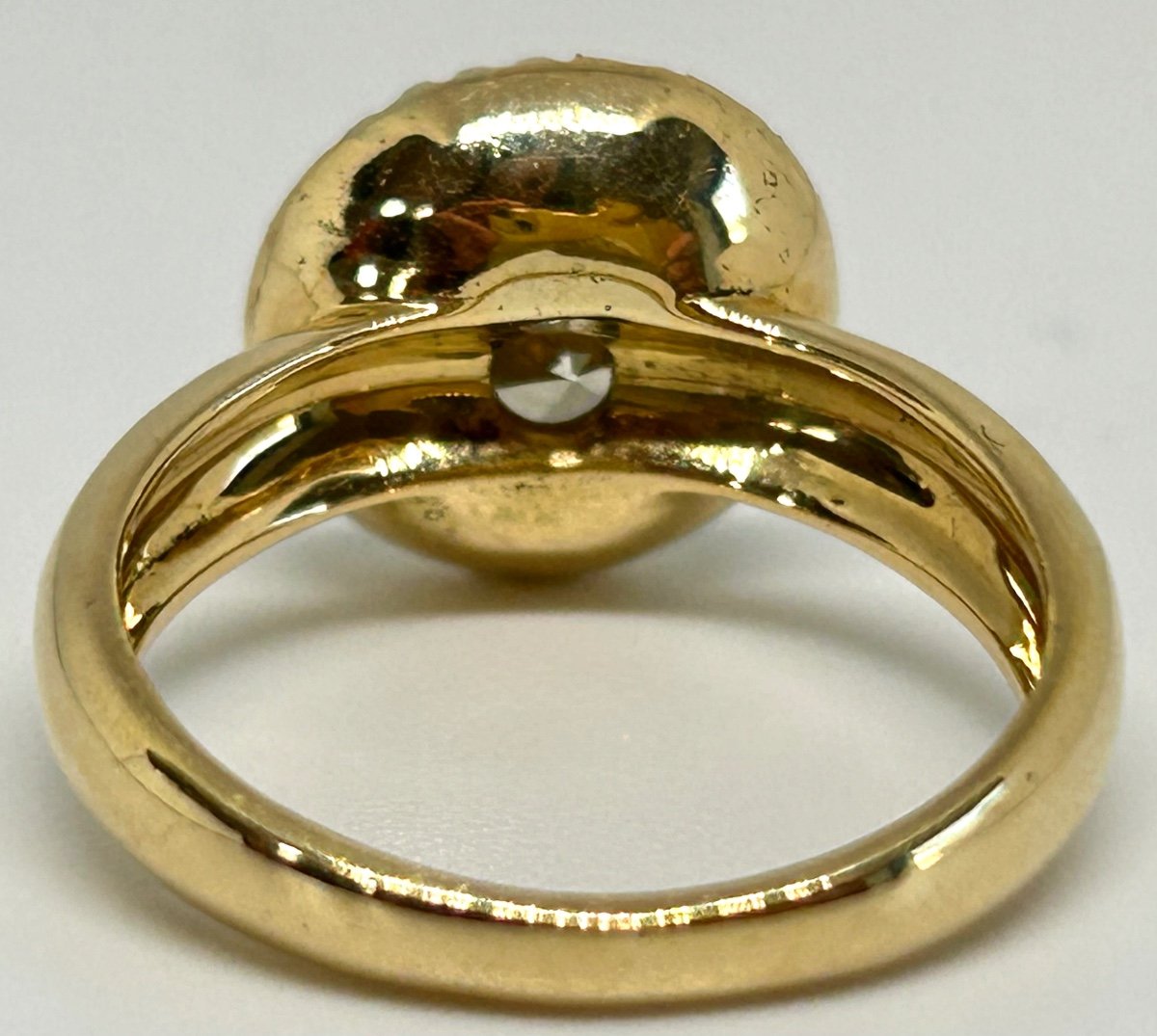 Gold And Diamond Ring -photo-3