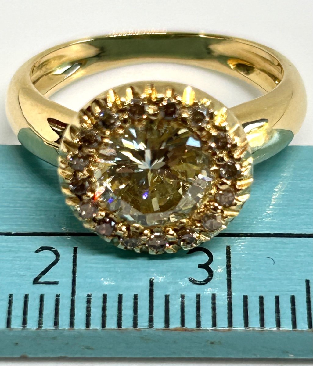 Gold And Diamond Ring -photo-5