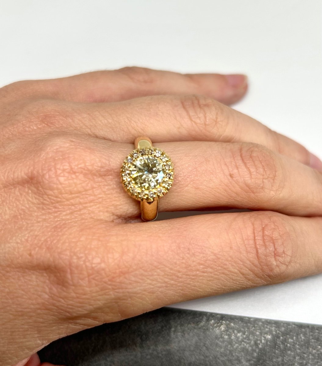 Gold And Diamond Ring -photo-7