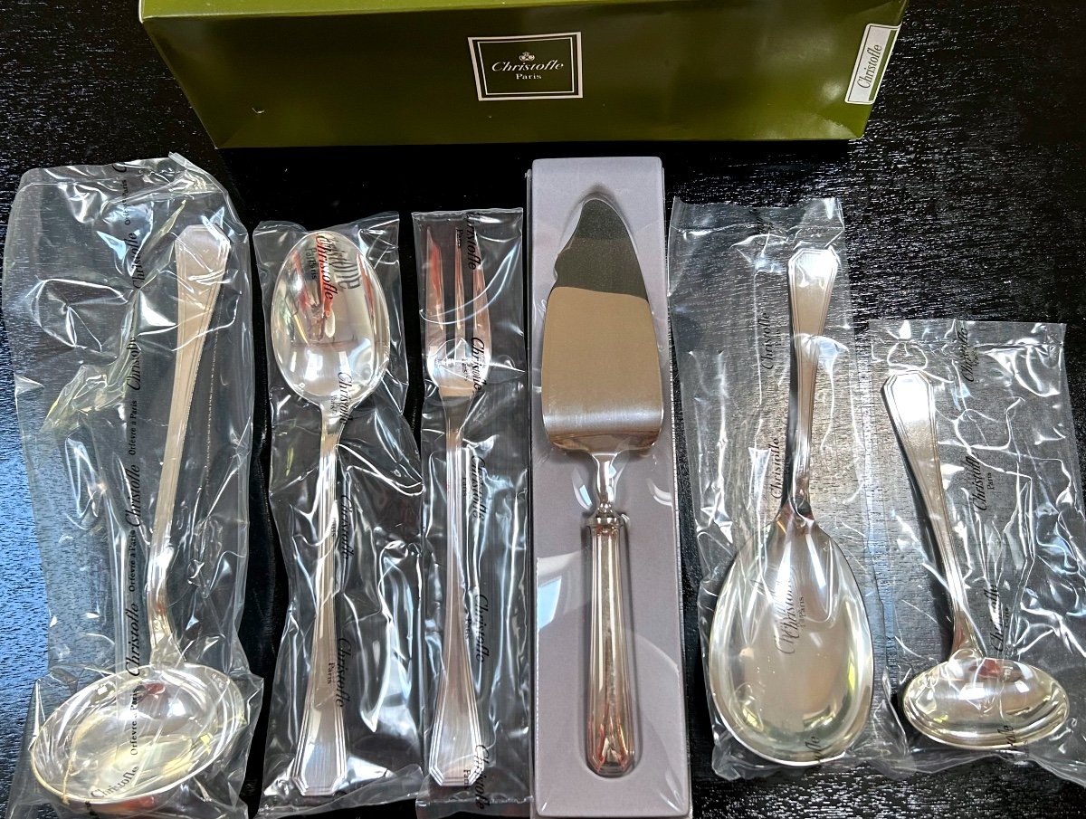 Christofle, Set Of 6 America Serving Cutlery 