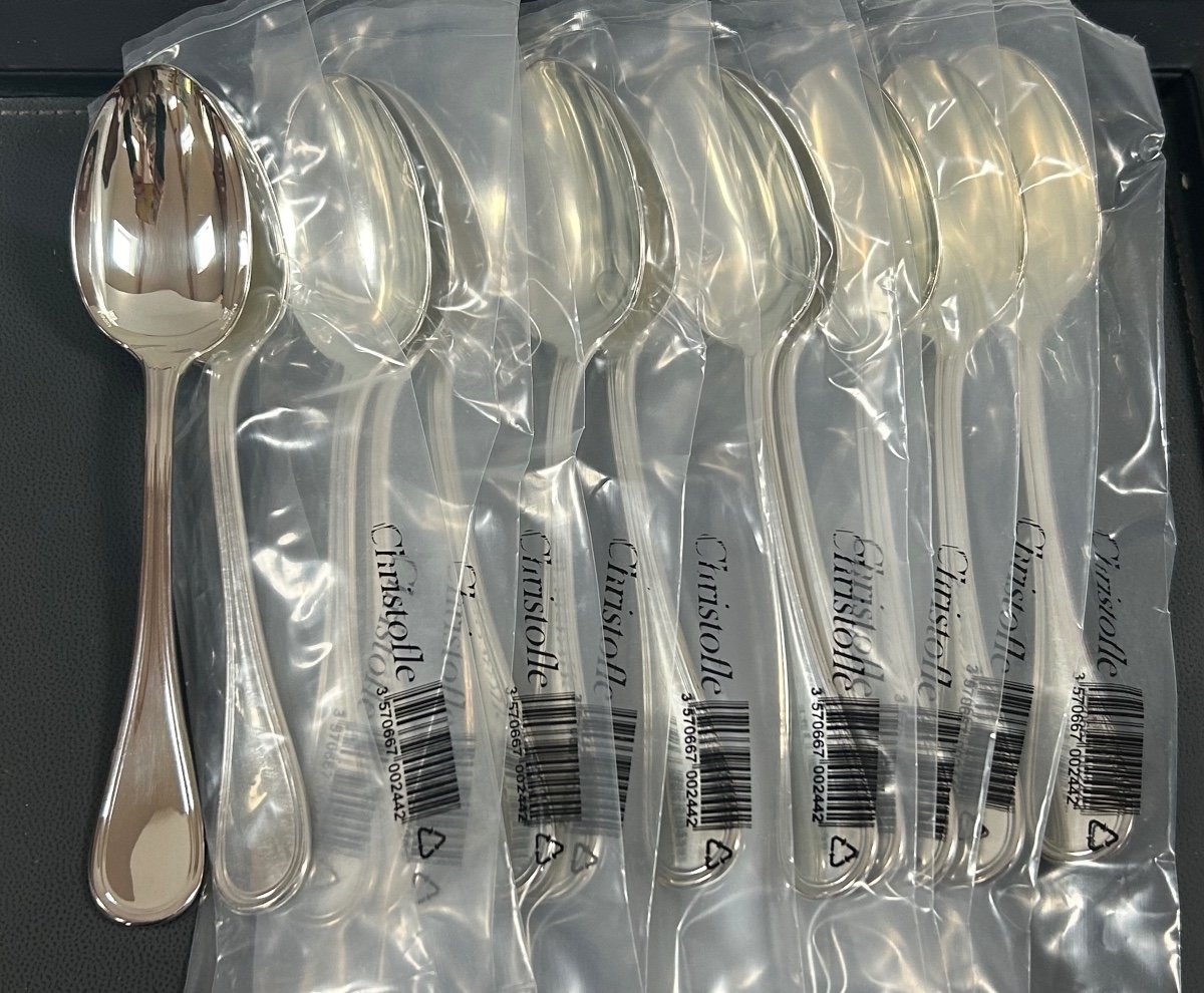 Christofle, 12 Albi Dessert Spoons-photo-2