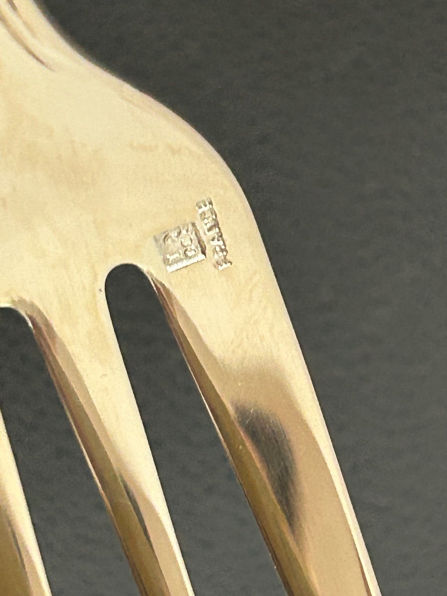 Christofle, 12 Albi Cake Forks-photo-1