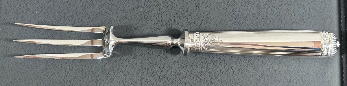 Christofle, Malmaison Carving Fork -photo-2