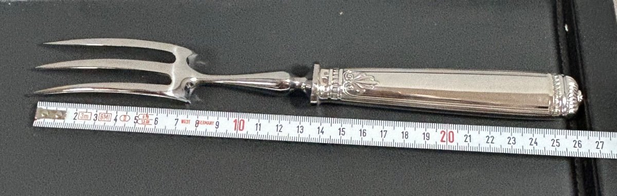 Christofle, Malmaison Carving Fork -photo-5