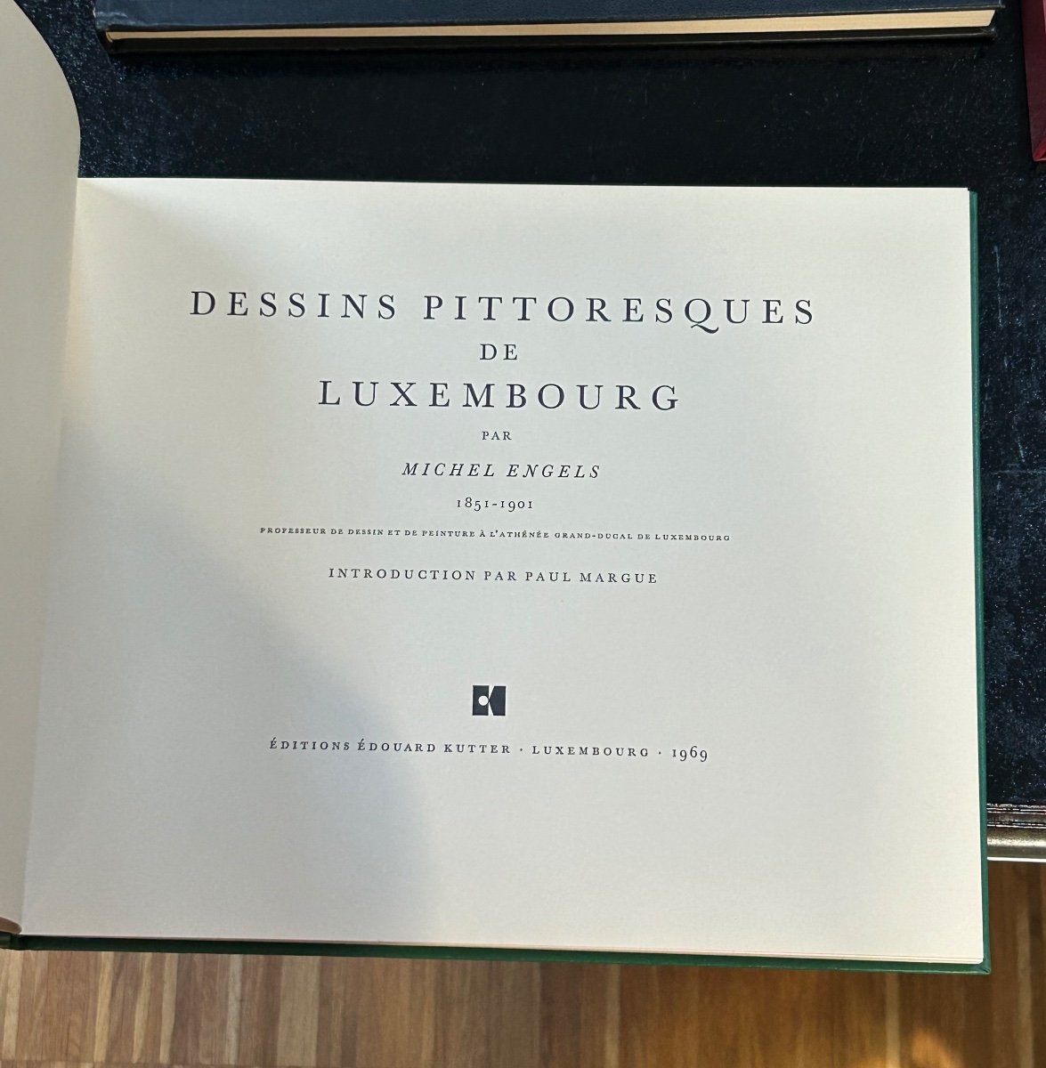 Set Of 4 Books, Luxembourg Seen By Its Artists -photo-2