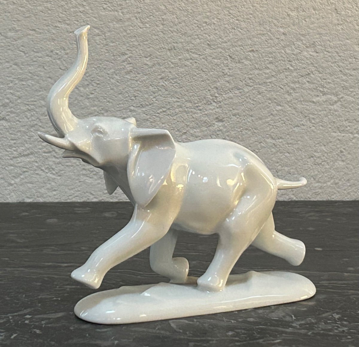 Porcelaine de Rosenthal, éléphant -photo-2