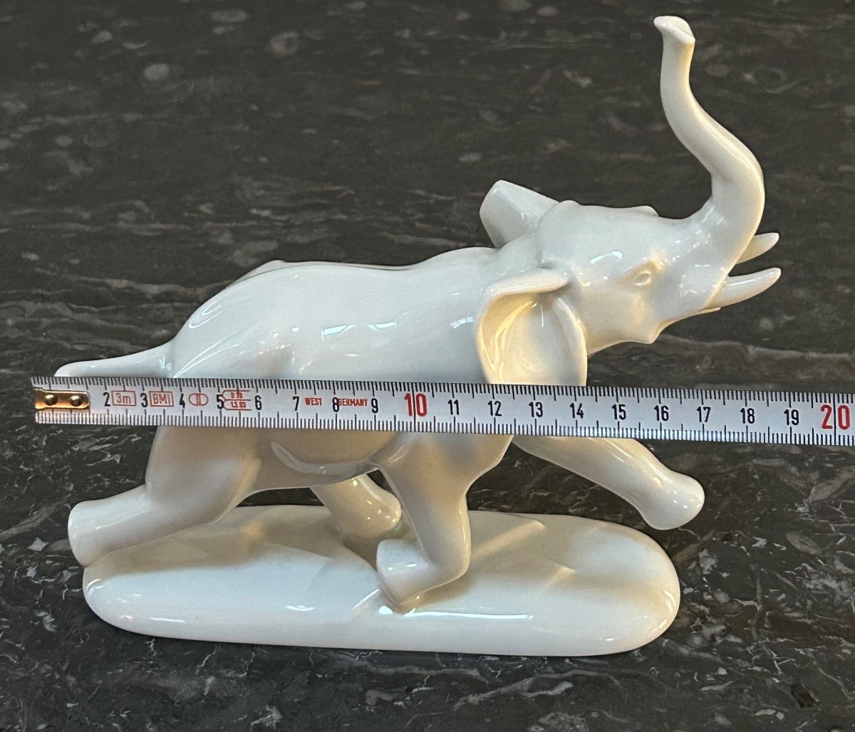 Porcelaine de Rosenthal, éléphant -photo-7