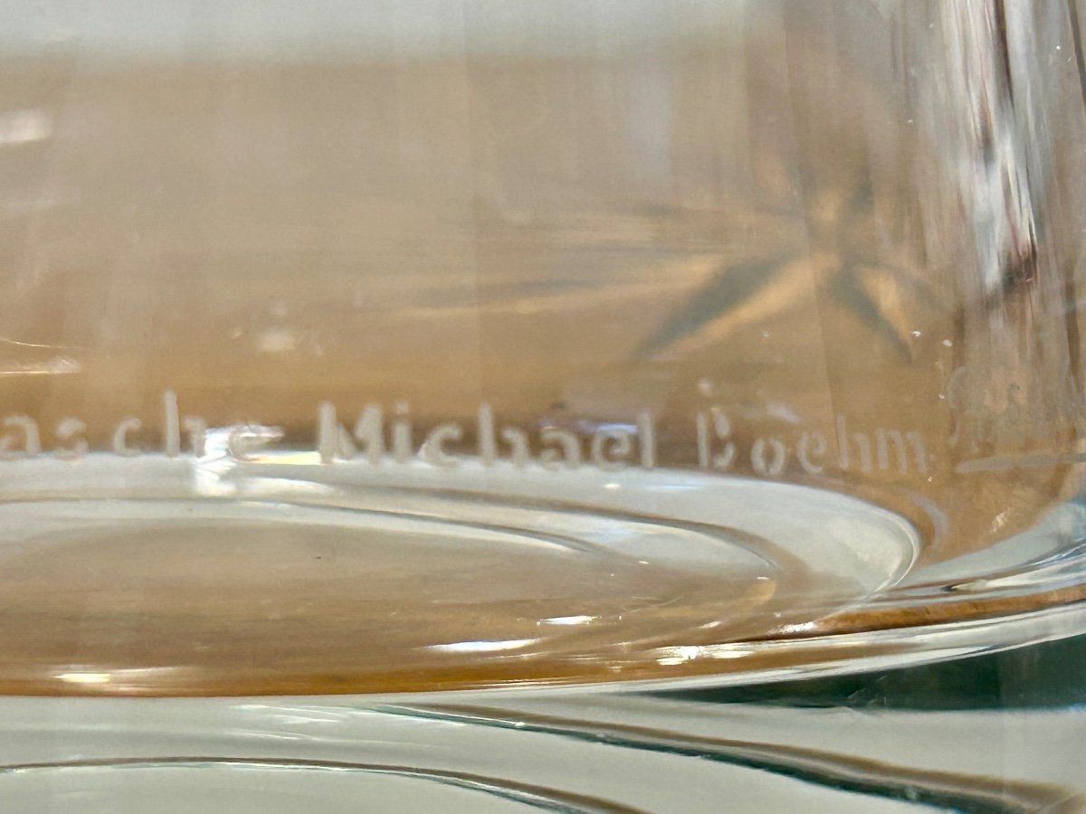 M.boehm For Rosenthal, Designer Crystal Carafe -photo-3