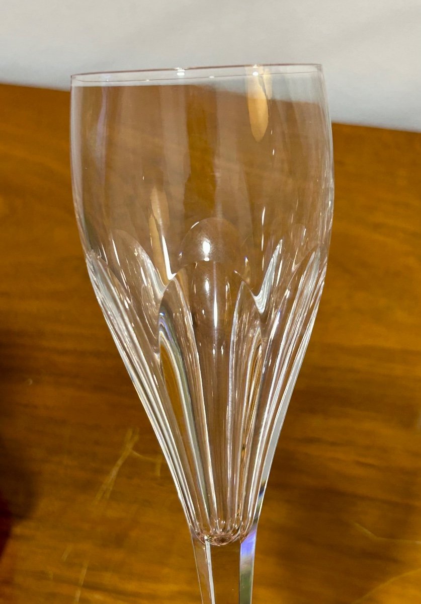 Villeroy & Boch, Set Of 14 Crystal Champagne Flutes-photo-3