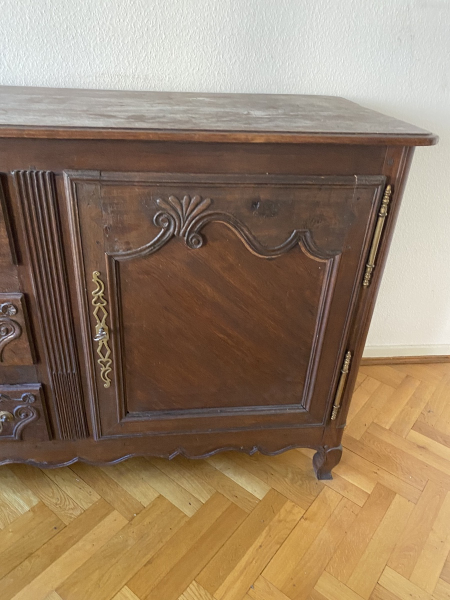 Oak Sideboard, Two Doors, Two Drawers -photo-4