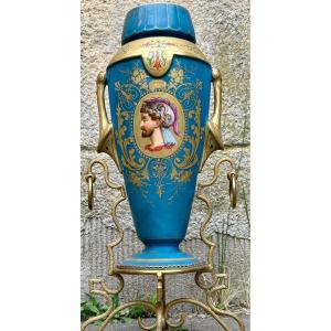Napoleon III Porcelain Vase