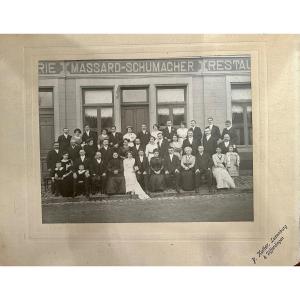 Ancienne photo de mariage au Luxembourg