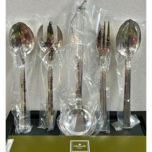 Christofle Triade, Set Of 5 Serving Pieces 