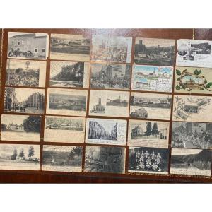 Lot de cartes postales anciennes, Luxembourg 