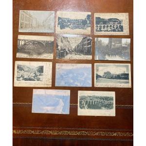 Lot de 11 cartes postales de la ville de Luxembourg 