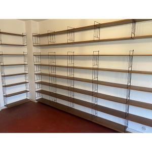 String Vintage Design Wall Bookcase 