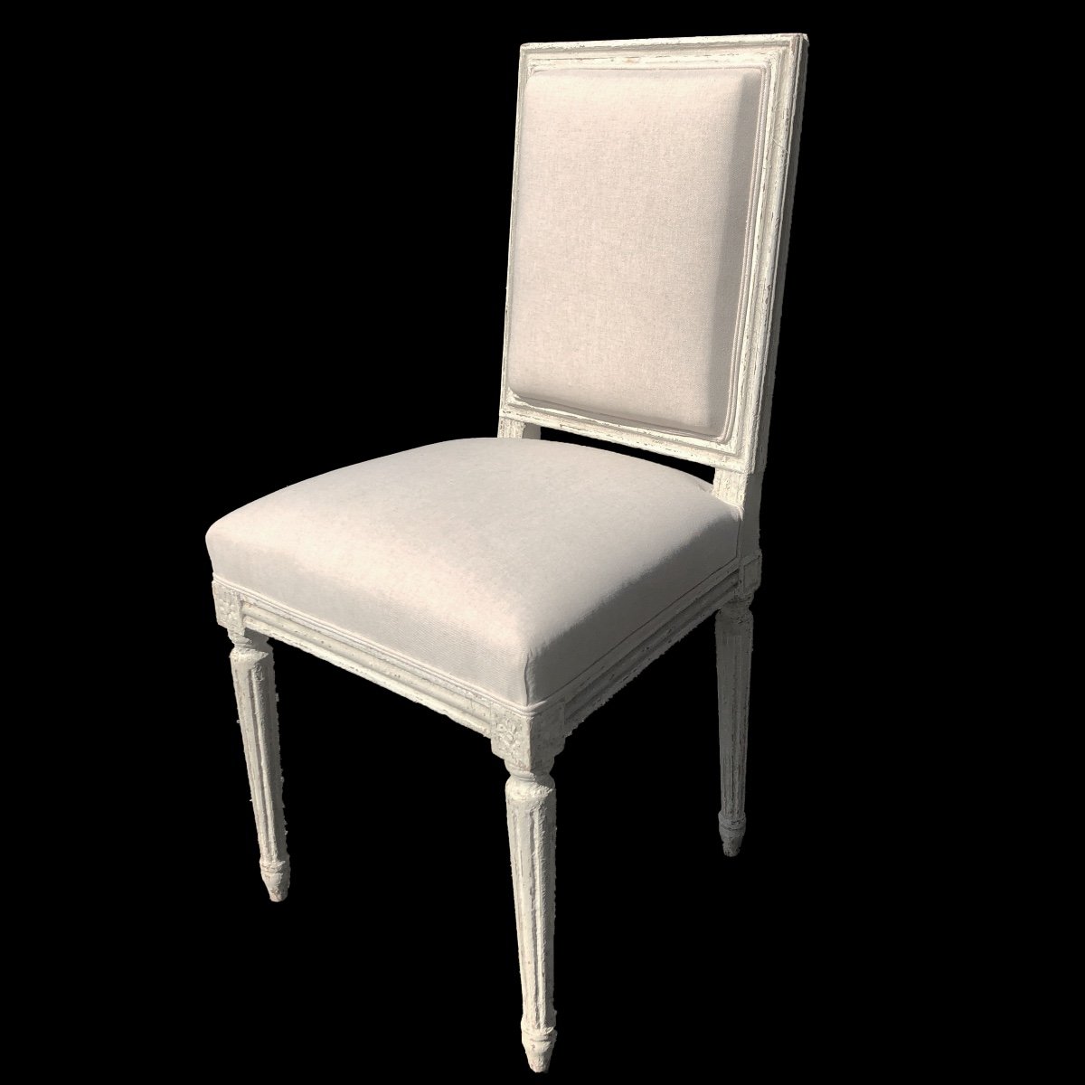 8 Louis XVI Chairs - Late 19th-photo-2
