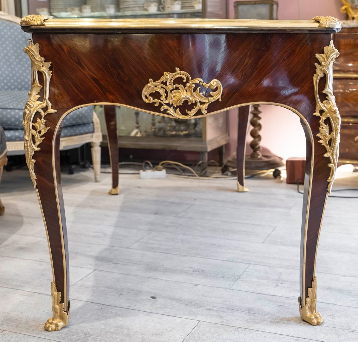 Louis XV Style Flat Desk -photo-4