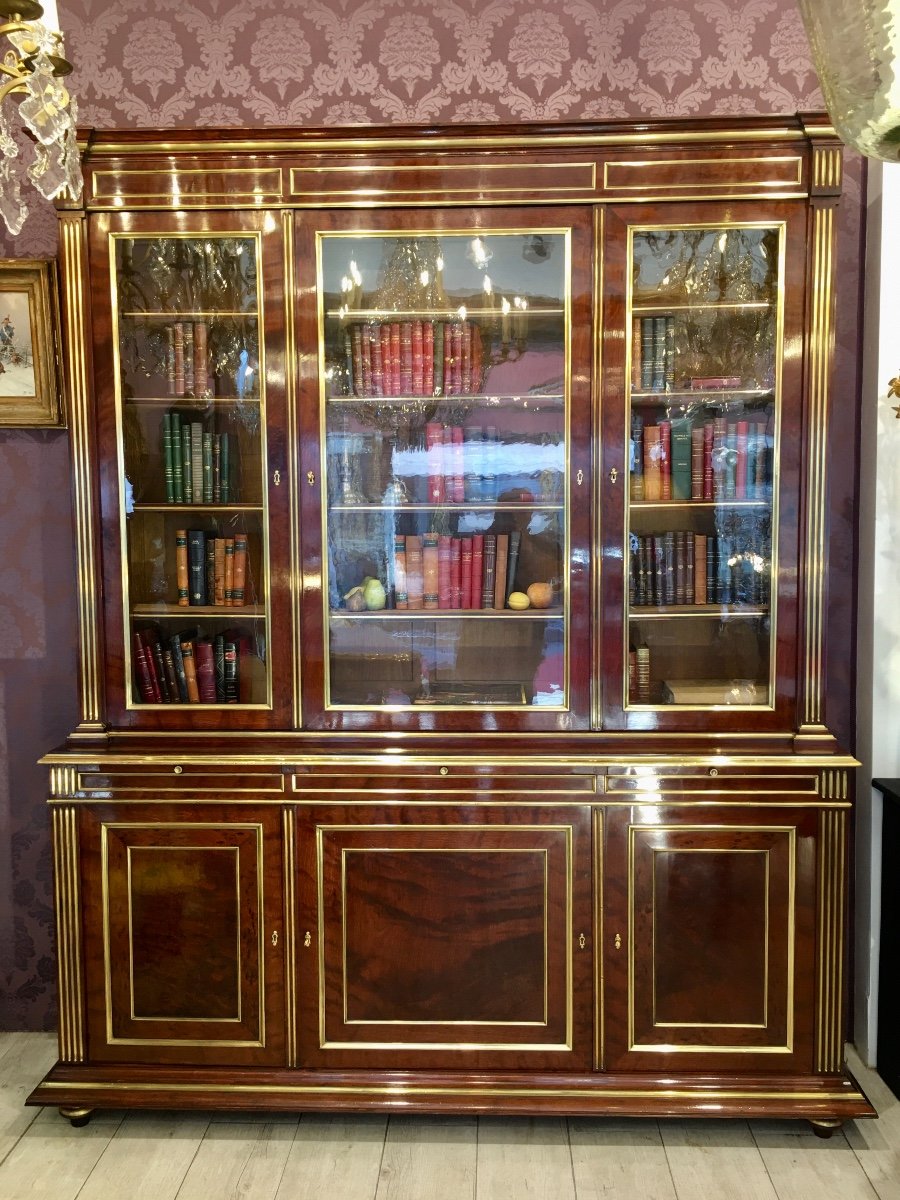 Bibliotheque De Style Louis XVI 