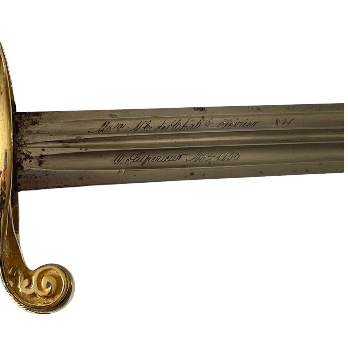 Sabre d'Officier Supérieur d'Infanterie Modèle 1855-photo-2