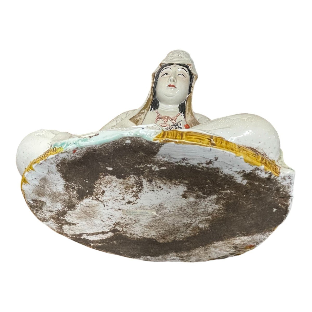 Statuette De Guanyin En Porcelaine Ornementée - Guan Yin-photo-2