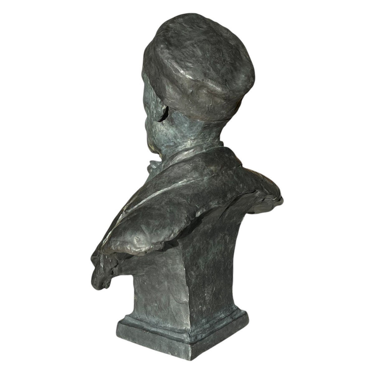 Bronze Bust By Joseph Guadet (1795-1881)-photo-2