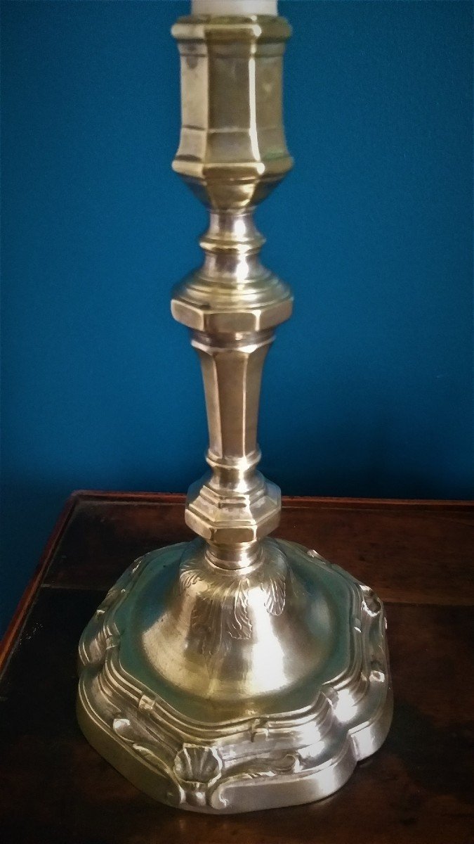 XVIII Regency Candlestick-photo-4