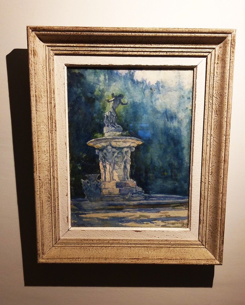 Painting "narcisse Fountain"