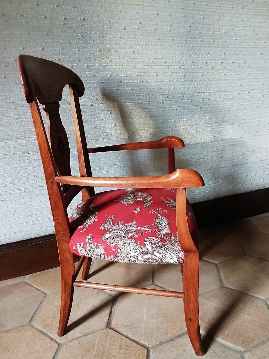 Fauteuil d'Enfant Directoire-photo-4