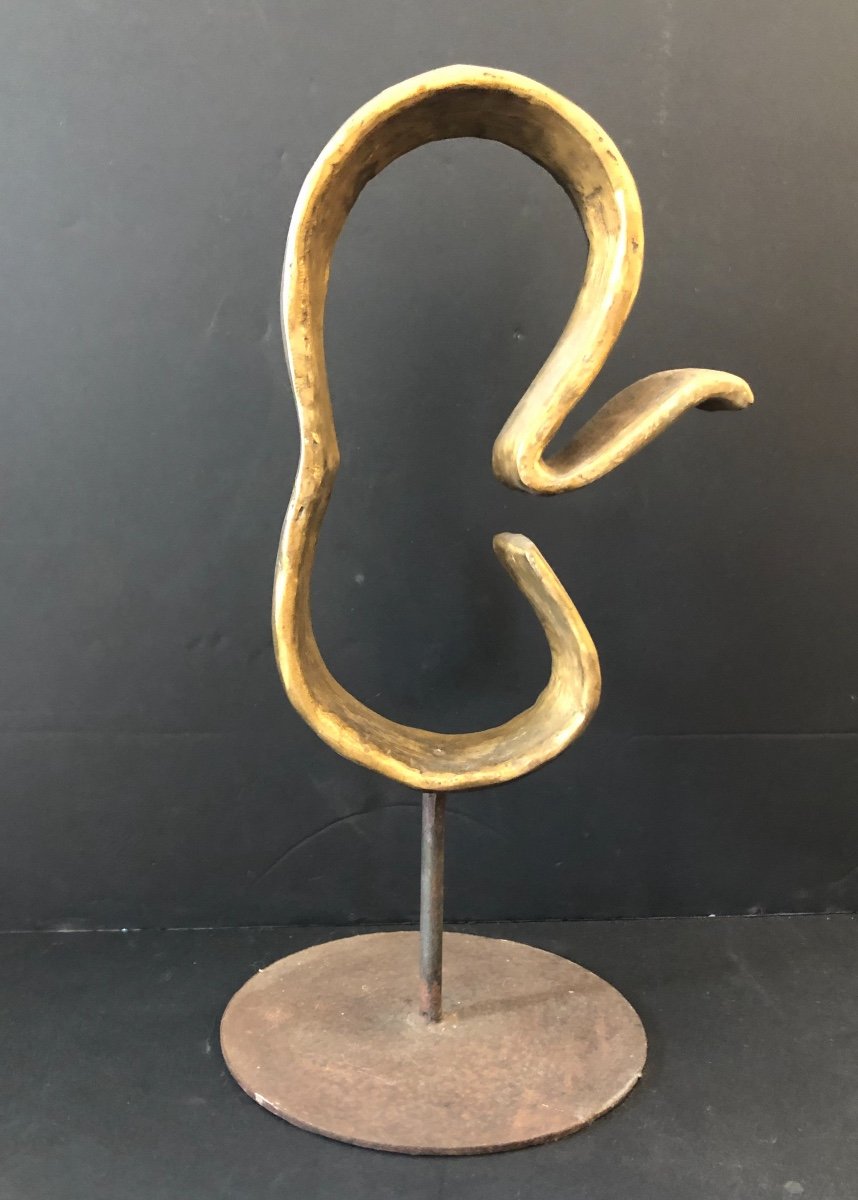 Sculpture Bronze De Marissa(maïsa) Jorba 20ème. Artiste Barcelonaise
