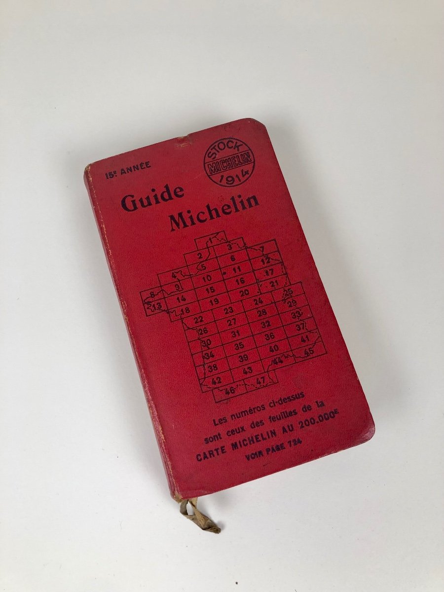 Michelin Guide Year 1914