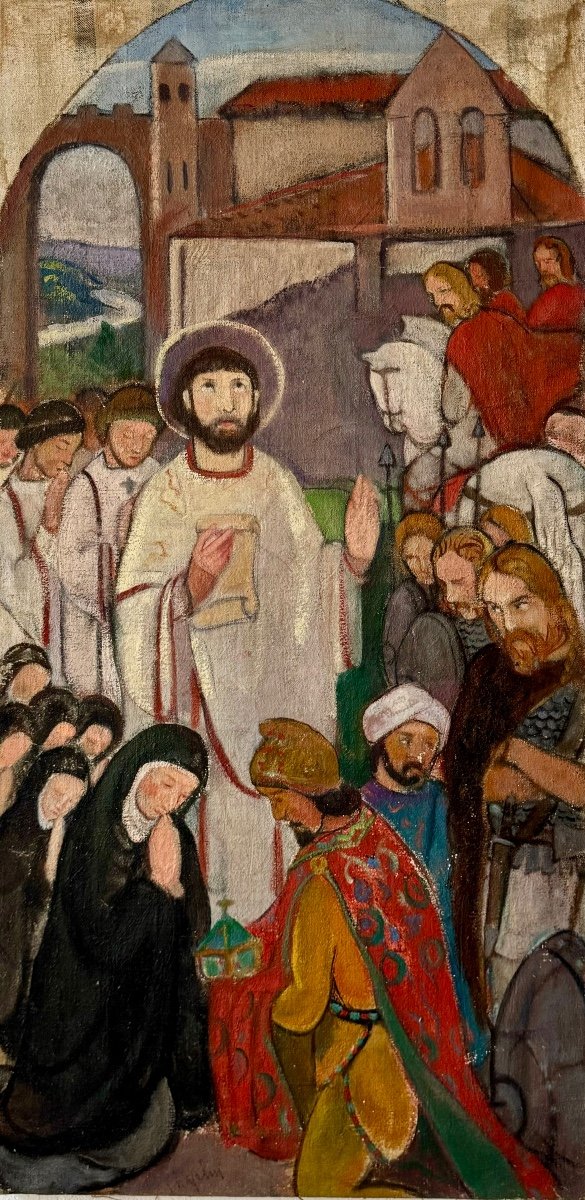 Procession, Naive Religious Art