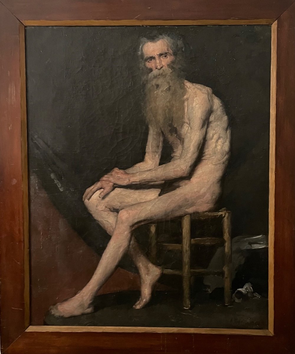 Old Man Sitting 