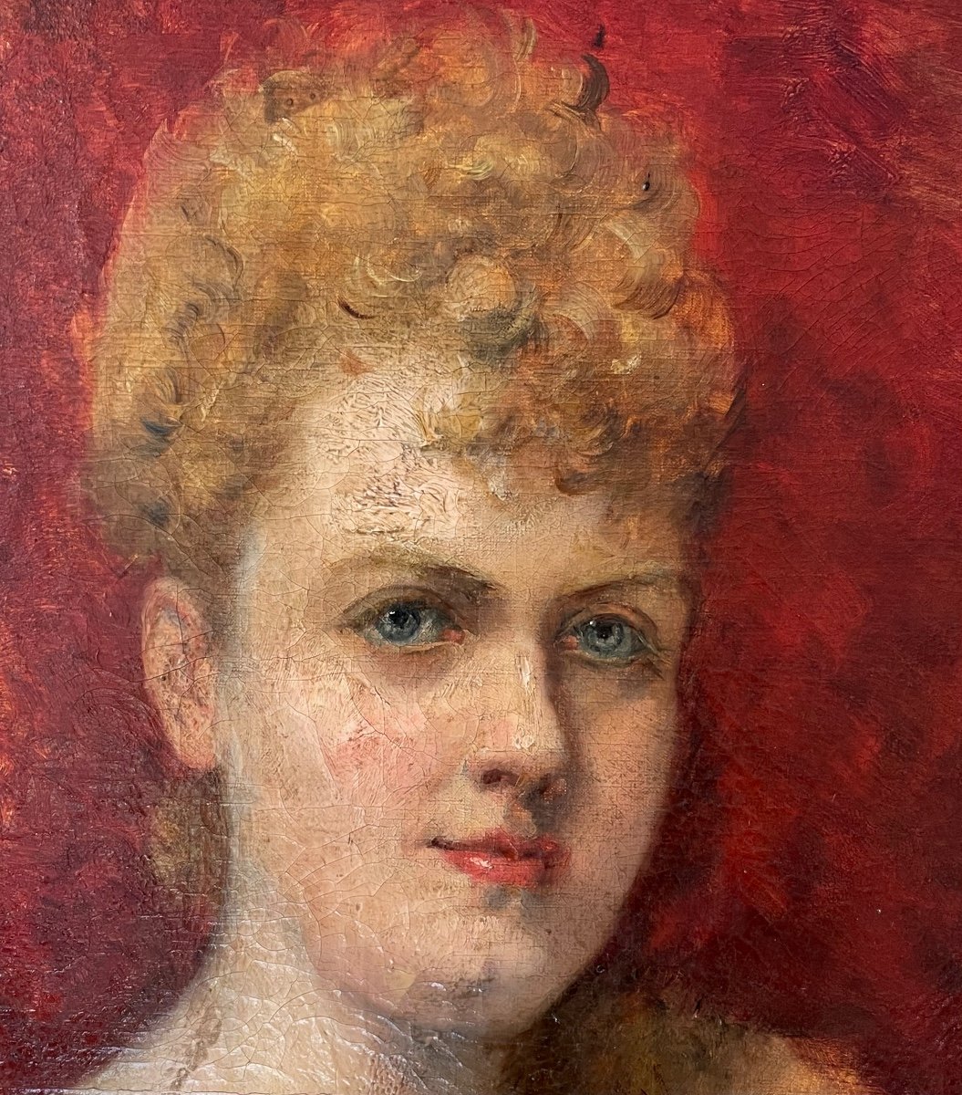 Portrait D’une élégante Aux Cheveux Roux-photo-1