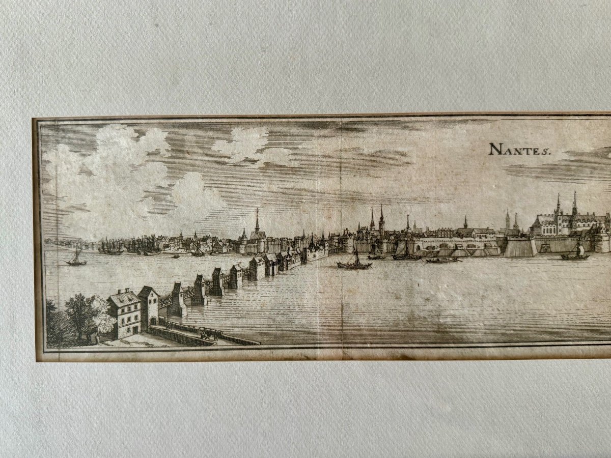 Engraving 1660, Castle Of Nantes-photo-2