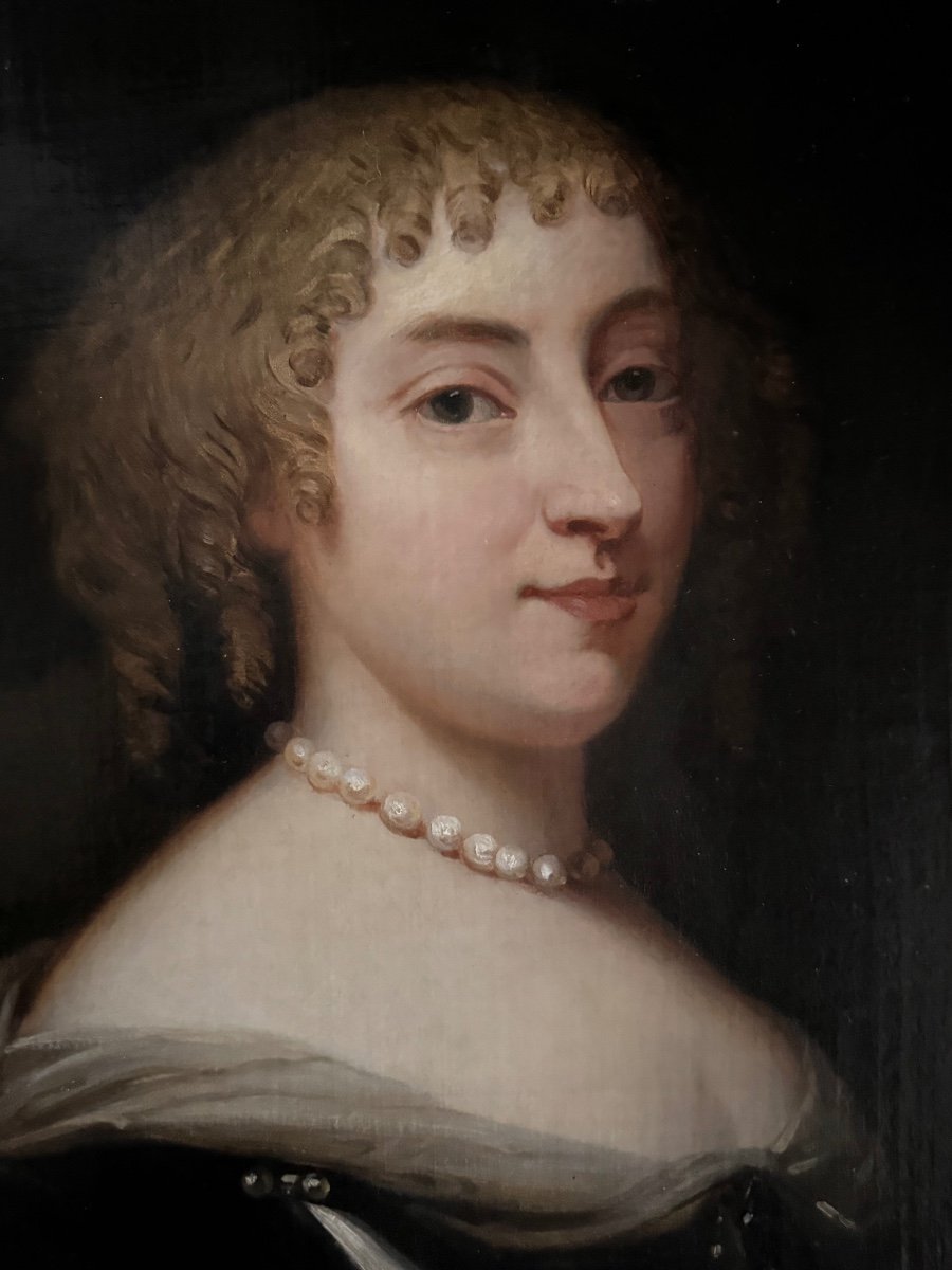 Portrait D’une Dame De Qualité 1650-1700-photo-4