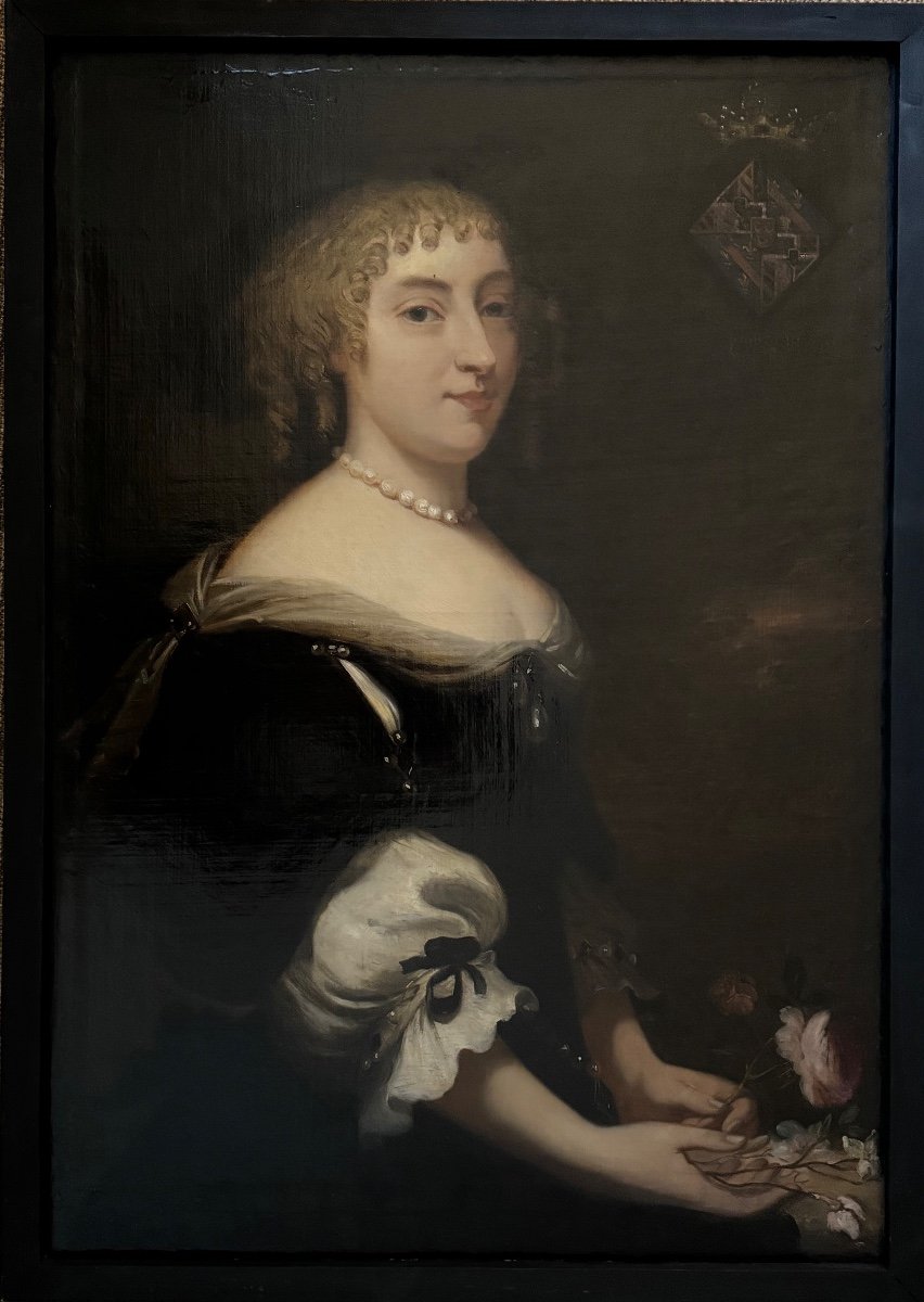 Portrait D’une Dame De Qualité 1650-1700-photo-1