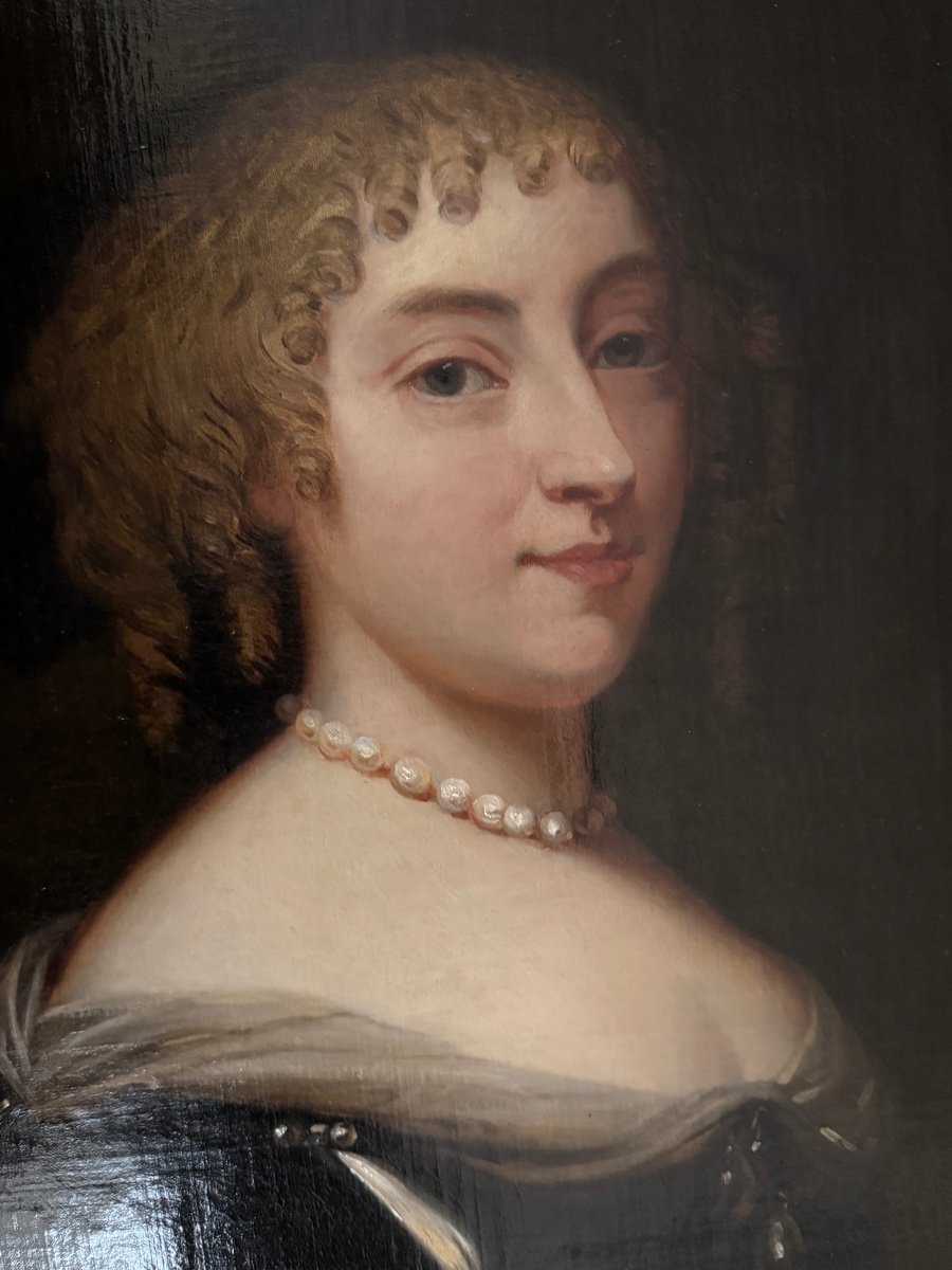 Portrait D’une Dame De Qualité 1650-1700-photo-2