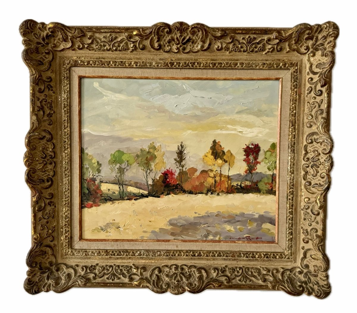 Autumn Landscape In Lorraine