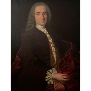 Portrait D’un Gentilhomme Circa 1750