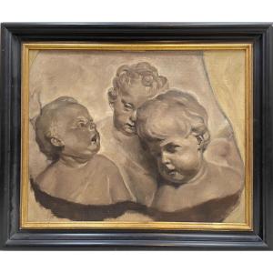 Study, Putti Heads