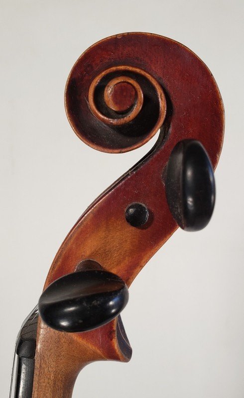 Violin Decorated By Victor Carny-photo-2