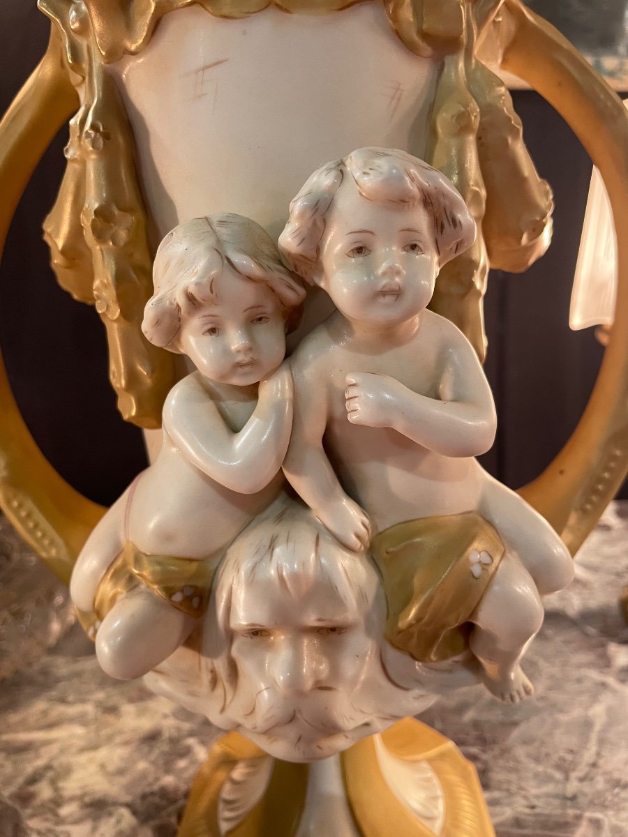 Beautiful Royal Dux Porcelain Set -photo-4