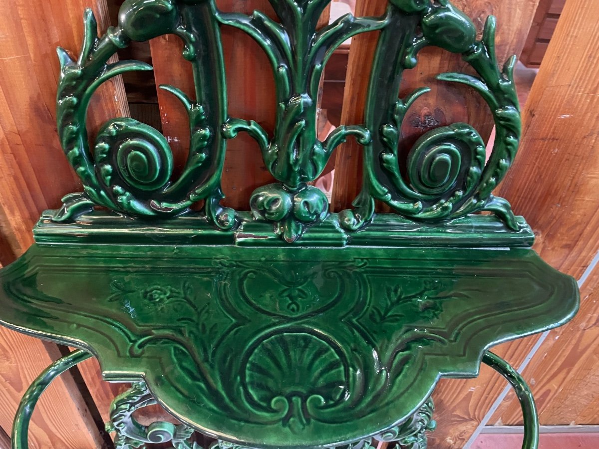 Patère Porte Manteau En Fonte émaillée D’alfred Corneau-photo-8